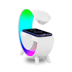 LÁMPARA INTELIGENTE RGB CON PARLANTE BLUETOOTH Y CARGADOR